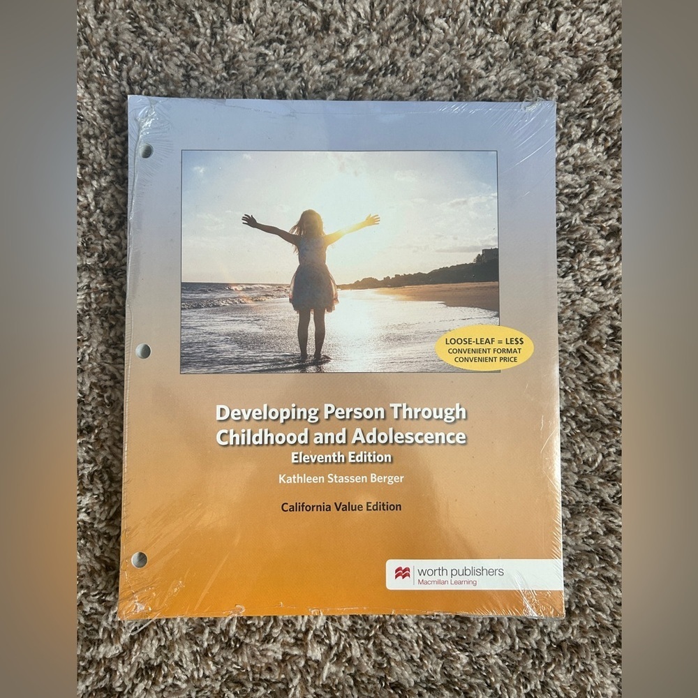 Developing Person Through Childhood And Adolescence 11th Edition- NEW